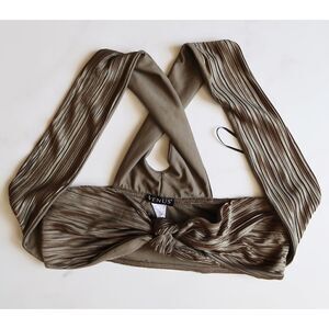 Venus Green Front Tie Matching Set - Size Medium